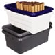 180° stack and nest containers