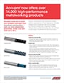 Accupro 2014 New Product Sell Sheet