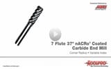 Accupro Corner Radius Variable Index End Mill: Finishing - Titanium