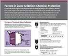 Factors in Glove Selection: Chemical Protection