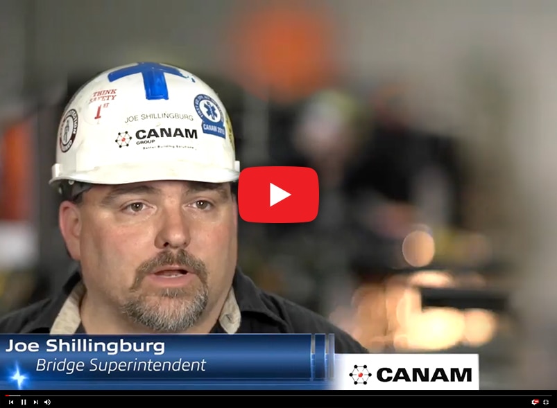 Case Study - MSC Customer Canam Steel video image
