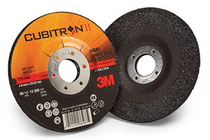 Depressed center grinding wheels