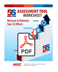 5S Assessment Tool Worksheet Flyer