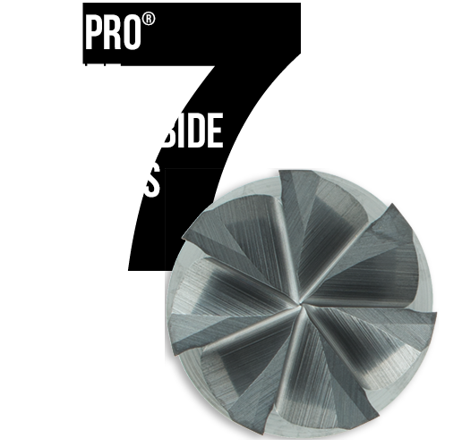 ACCUPRO® 4 FLUTE SOLID CARBIDE END MILLS