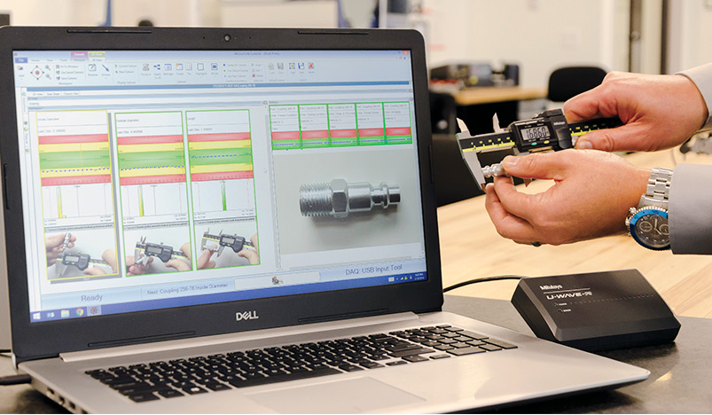 image of Measur-Link in use