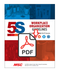 Workplace Organization Guidelines Flyer