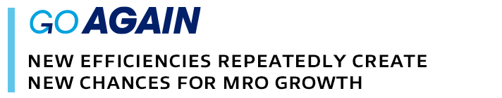 Go Save time and money with a patented MRO Process for measuring success