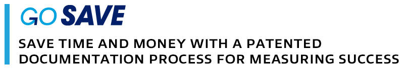 Go Save save time and mondy with a patented MRO Process for measuring success