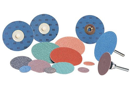 RETYLY 50Pcs Quick Change Discs 2 Inch Sanding Discs with 1Pc 1/4Inch Holder Rust Paint Removal Surface Condition Discs 