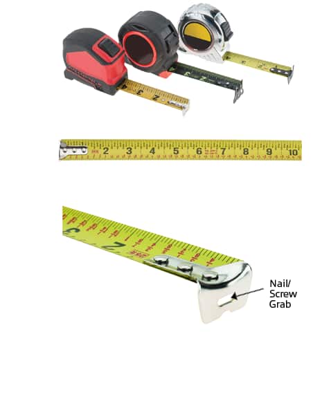 Kole ML067 Industrial Tape Measure with Self Retractable Blade