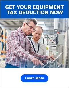 Get your equipment tax deduction now