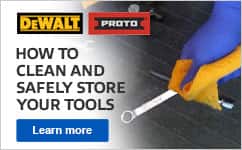 How To Clean and Store Your Hand & Power Tools