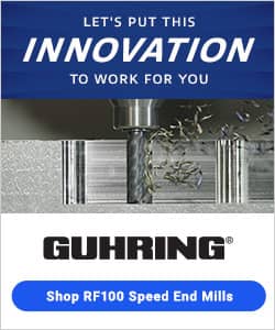 Guhring Innovation RF100 Speed End Mills