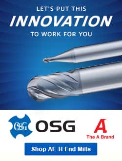 OSG A Brand AE-H End Mills