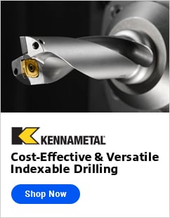 Kennametal Cost-Effective & Versatile Indexable Drilling