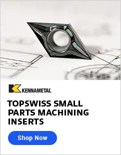 Kennametal TopSwiss Small Parts Machining Inserts