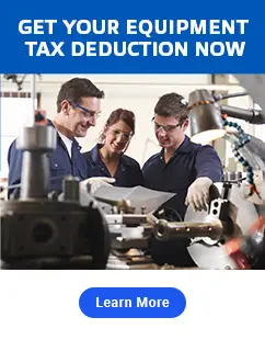 Get your equipment tax deduction now