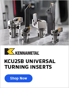 Kennametal KCU25B Universal Turning Inserts