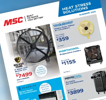 Stay Cool, Stay Safe - Get the summer safety essentials you need to stay cooler, safer and more productive.